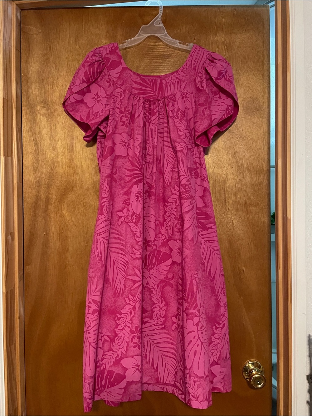Vintage style pink Muumuu